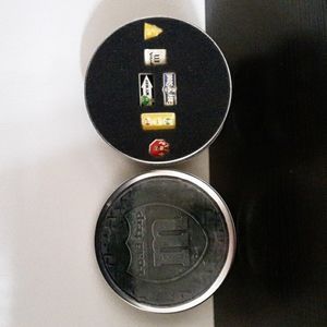 M&M pins
